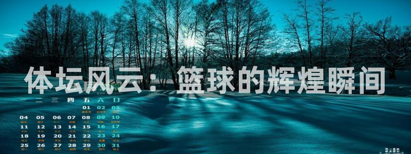 体坛风云：篮球的辉煌瞬间